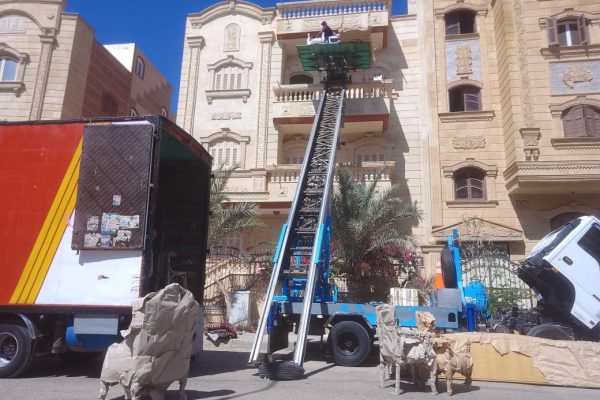 للتميز اطلب ونش رفع العفش بالنزهة